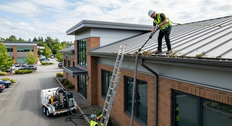 Business Gutter Cleaning in Sacramento, CA