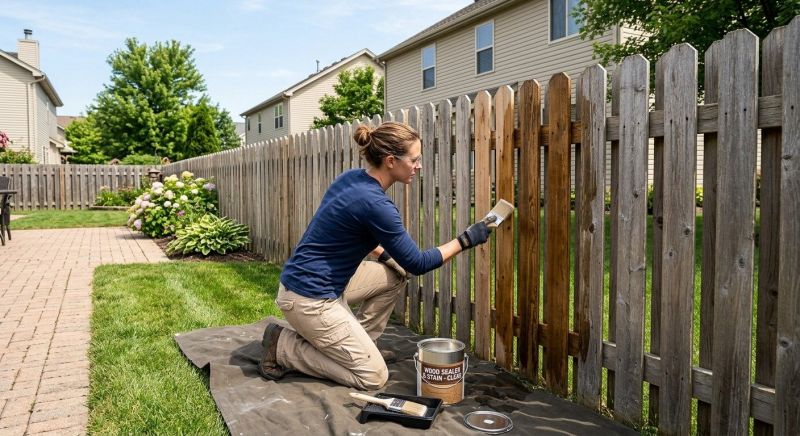 Cedar Fence Sealing in Tacoma, WA