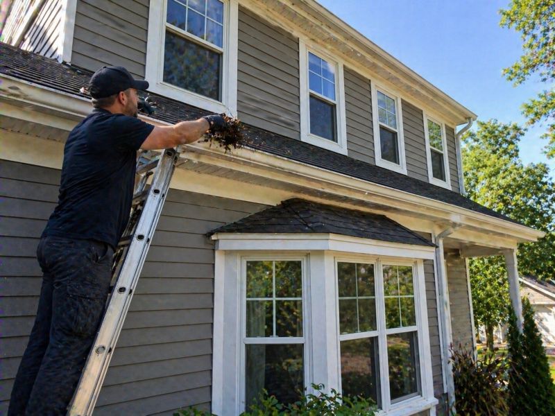 Clogged Gutter Clearing in Morris County, NJ