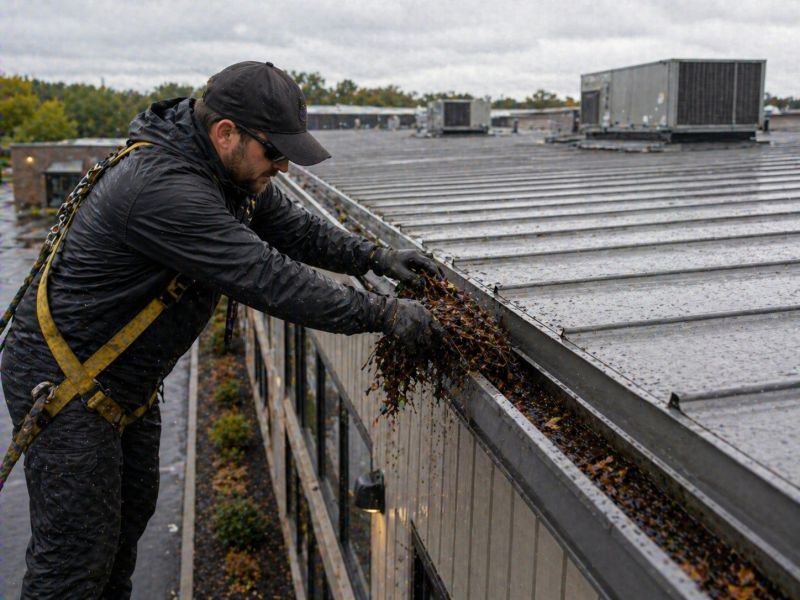 Commercial Gutter Unclogging in Denver, CO