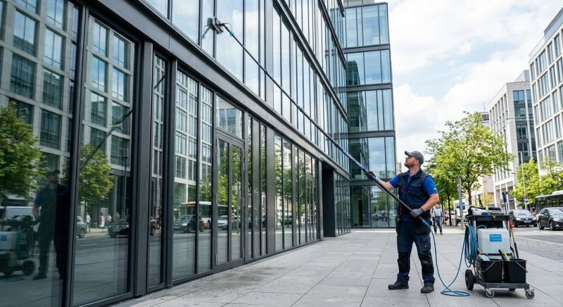 Commercial Window Washing in Denver County, CO