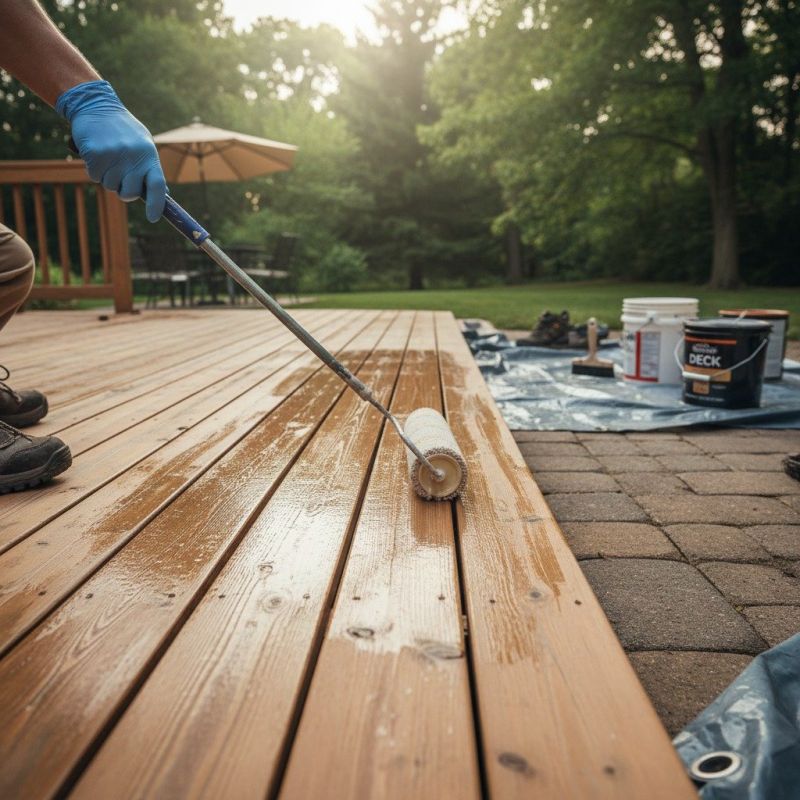 Concrete Deck Sealing in Redmond, WA