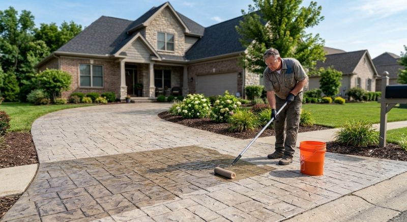 Concrete Driveway Sealing in Puyallup, WA