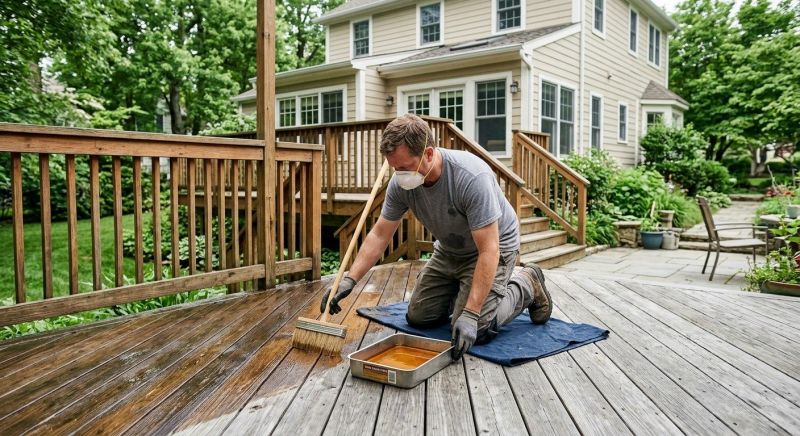 Deck Sealing in Tacoma, WA