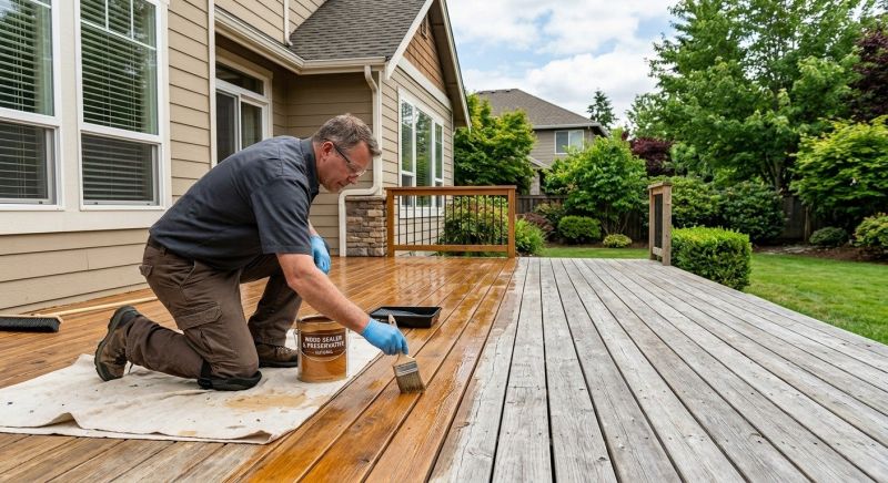 Deck Sealing in Seattle, WA