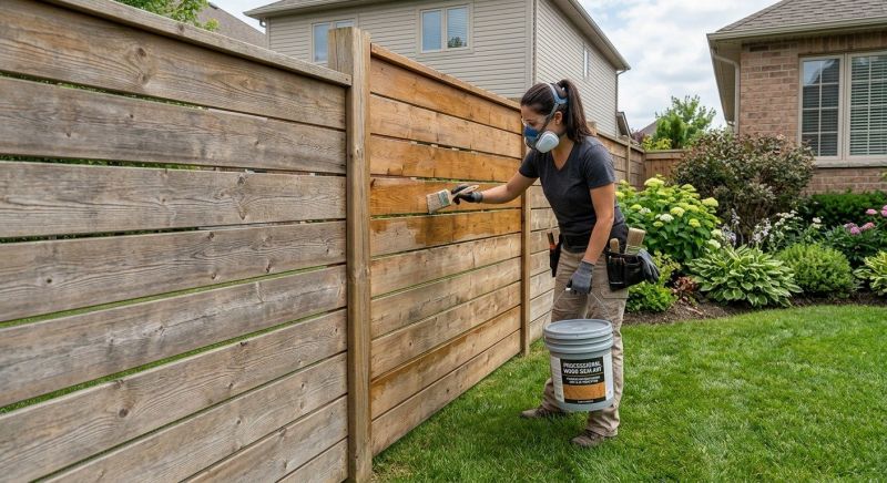 Fence Sealing in Gig Harbor, WA