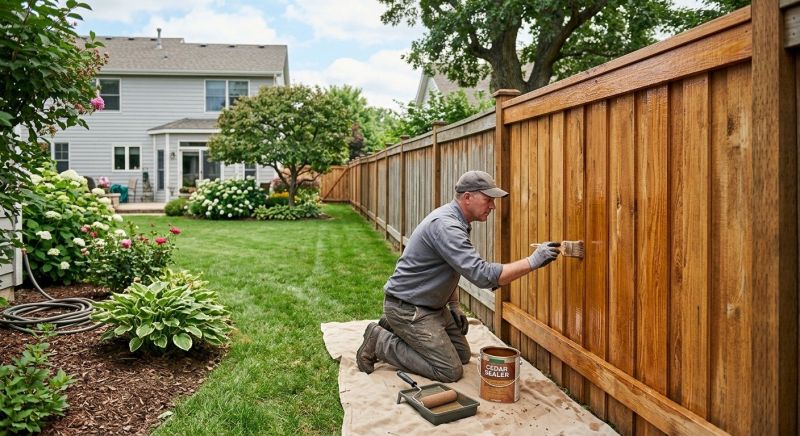 Fence Sealing in Bellevue, WA