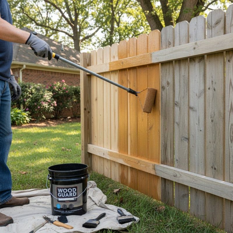 Fence Sealing in Bellevue, WA
