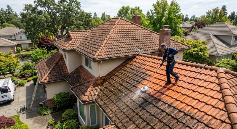 Flat Roof Cleaning in Vancouver, WA