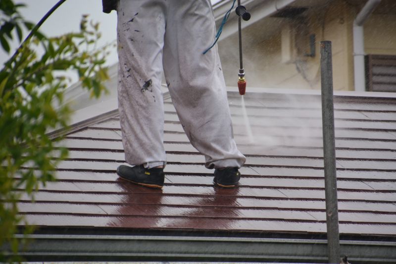 Garage Roof Power Washing in Vancouver, WA