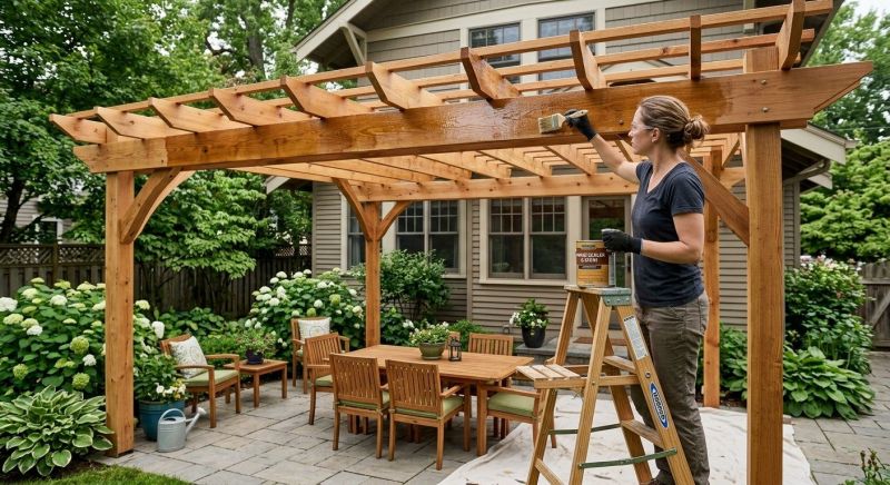 Gazebo Sealing in Kitsap County, WA