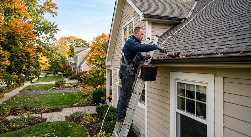 Gutter Blockage Removal in Pittsburgh, PA