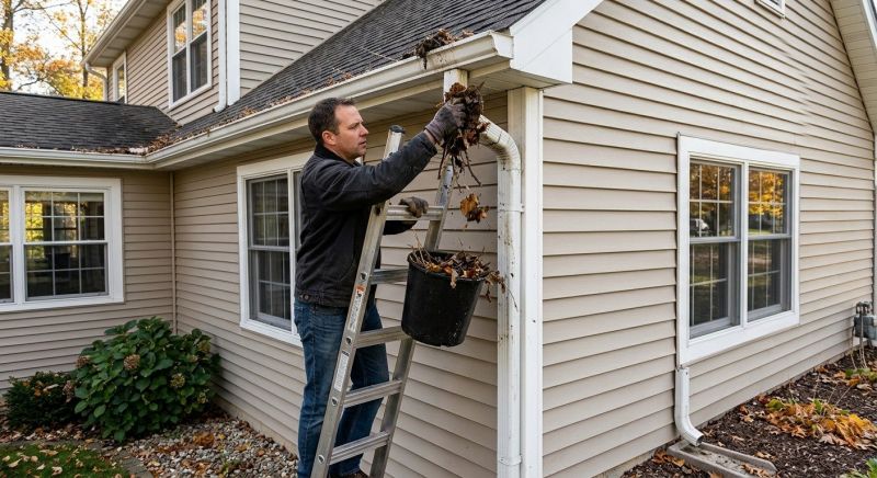 Gutter Downspout Unclogging in Pittsburgh, PA