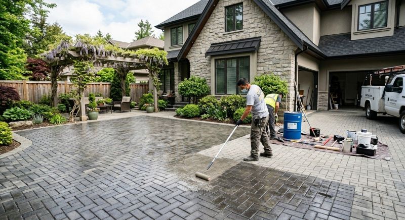 Pavers Sealing in Gig Harbor, WA