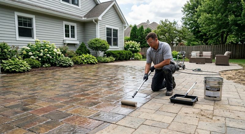 Pool Patio Sealing in Puyallup, WA
