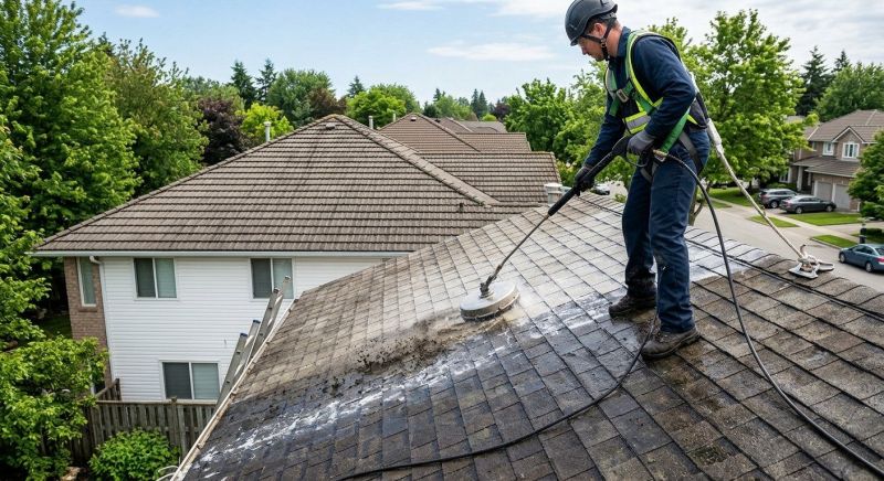 Roof Dirt Removal in Vancouver, WA