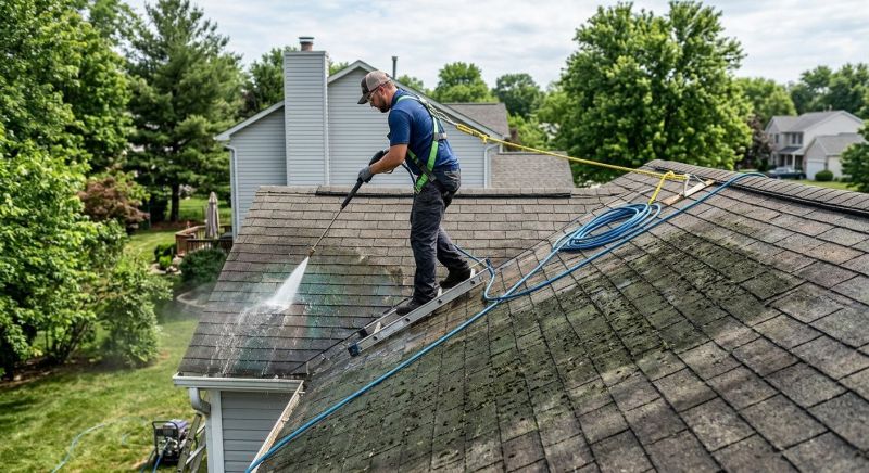 Roof Fungus Removal in Vancouver, WA