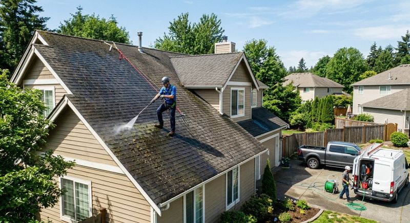 Roof Mildew Removal in Vancouver, WA