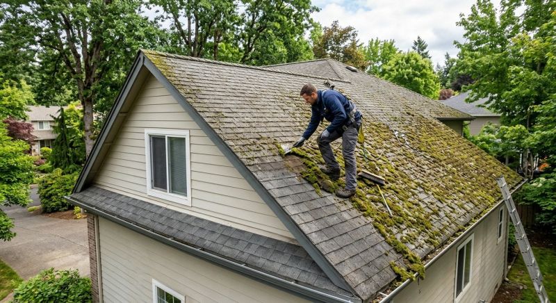 Roof Moss Removal in Vancouver, WA
