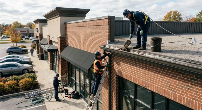 Business Gutter Cleaning in Sacramento, CA