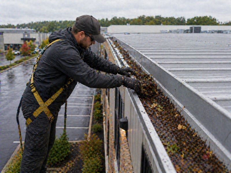 Commercial Gutter Cleaning in Sacramento, CA