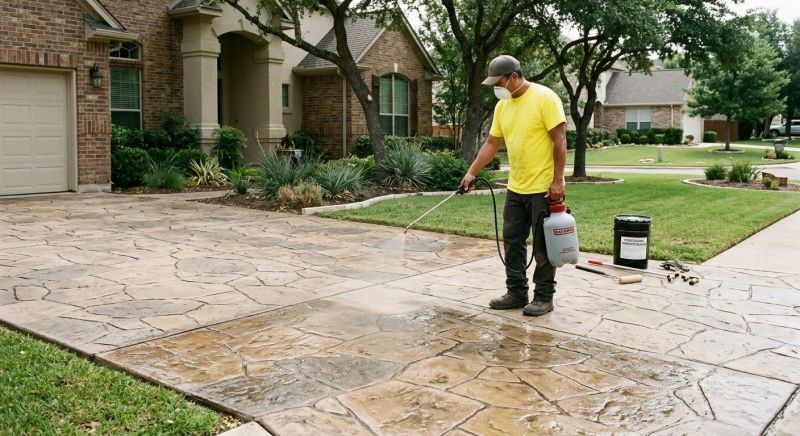Concrete Driveway Sealing in Puyallup, WA