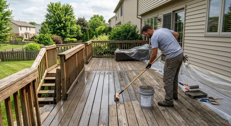 Deck Sealing in Tacoma, WA