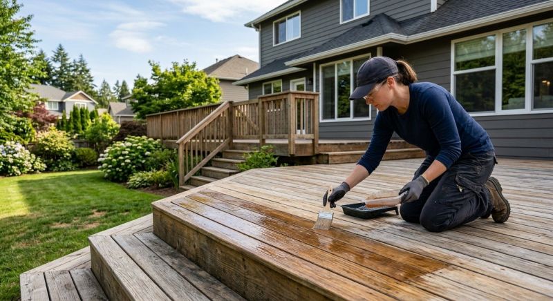 Deck Waterproofing in Tacoma, WA