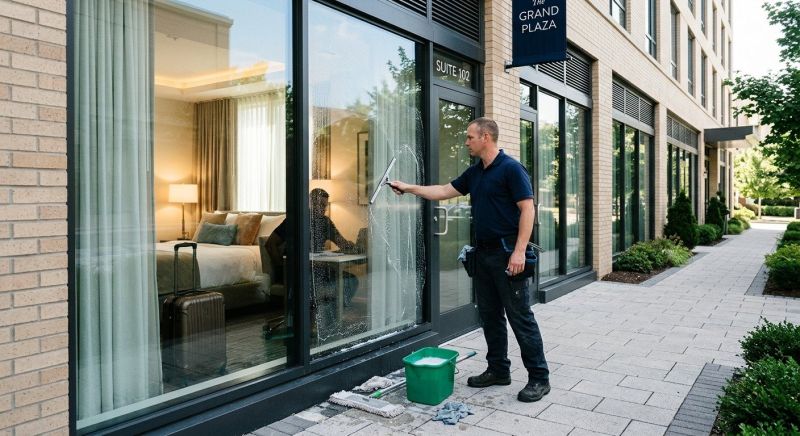 Hotel Window Cleaning in Denver County, CO