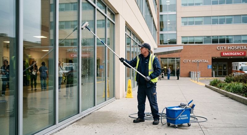 Medical Center Window Cleaning in Littleton, CO