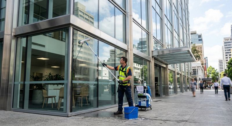 Office Building Window Washing in Denver County, CO